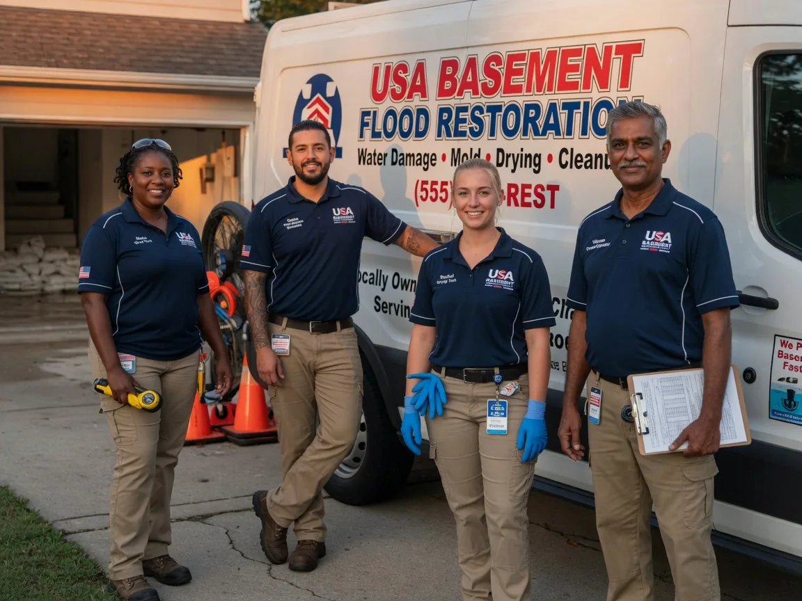 Basement Flood Cleanup company in Galatia, IL